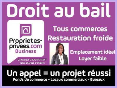 Cession droit au bail Locaux commerciaux - Boutiques à Paris 17e