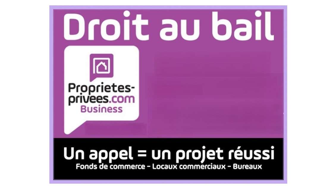 Cession de bail local de 45m² à Paris 75017 Lévis