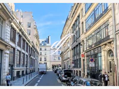 Cession droit au bail 61m² Paris 2e emplac prisé