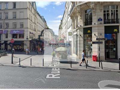 AV local commercial 185m² à Paris 2 Montorgueil 