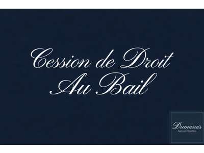 Cession droit au bail Locaux commerciaux - Boutiques à Paris 4e