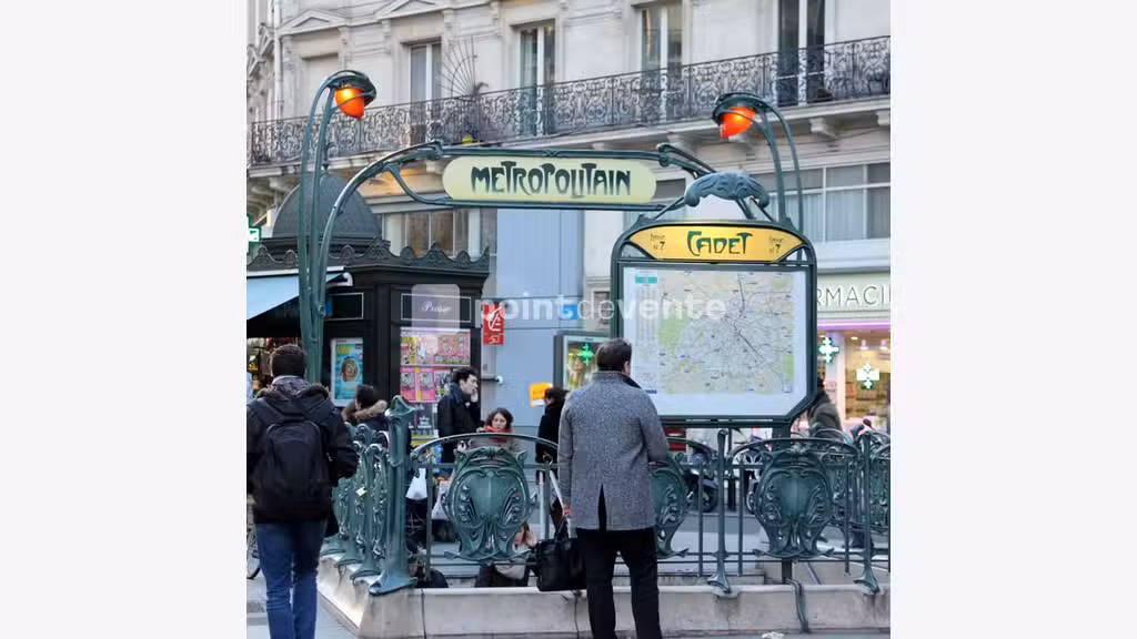 Cession de bail de 21m² à Paris Lafayette Cadet