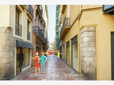 A céder local commercial 29m² à Perpignan centre