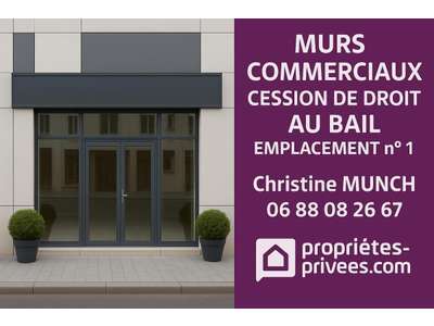 Cession droit au bail Locaux commerciaux - Boutiques à Persan