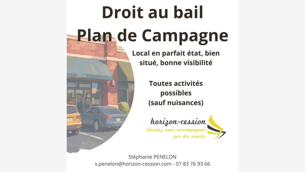Droit Au Bail - Plan de Campagne