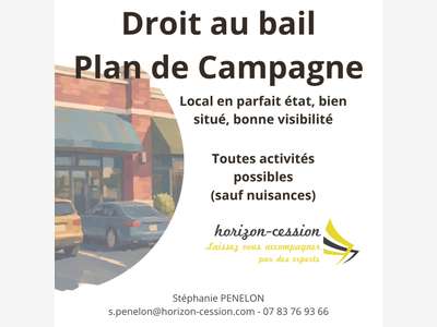 Droit Au Bail - Plan de Campagne