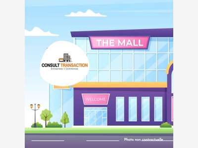 Droit au bail local commercial 156m² centre Pornic