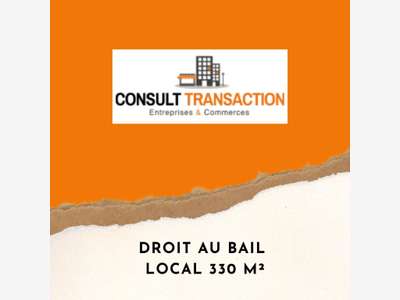 A vendre droit au bail de 330m² en zc Pornic