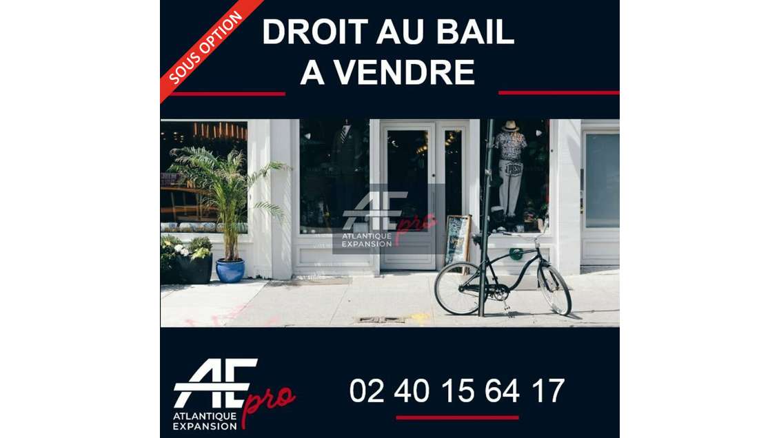 Local atypique 83m² + terrasse à louer à Pornichet