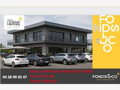 A vendre murs + fonds 450m² Portes-lès-Valence