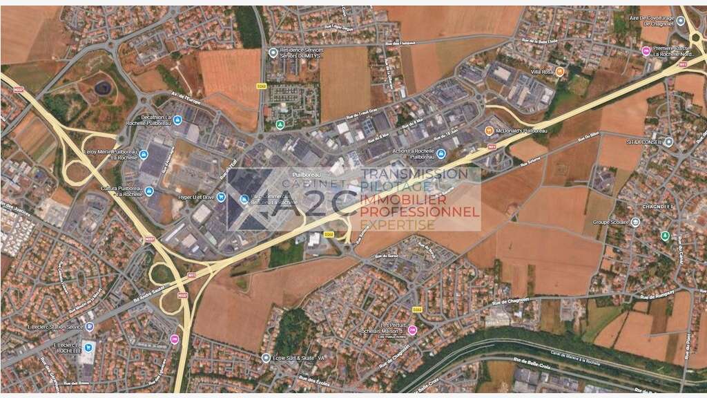À céder droit au bail de 540m² en zc à Puilboreau