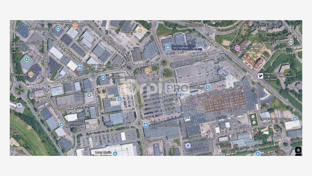 Vente droit au bail 210m² empl premium à Quetigny