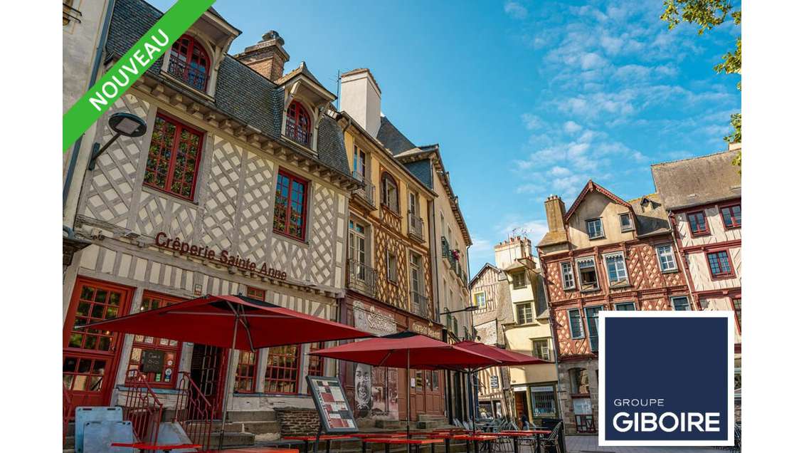 Droit au bail local 70m² à Rennes hyper centre