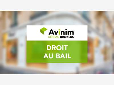 Cession droit au bail local 40m² Rennes empl n°1