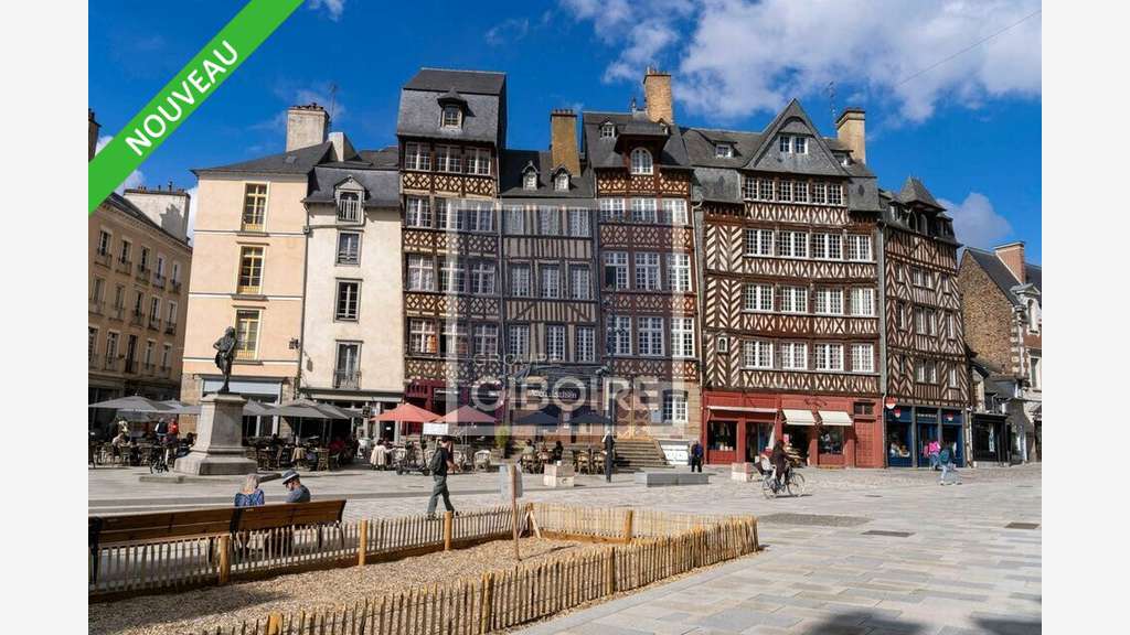 A vendre droit au bail 41m² à Rennes hypercentre