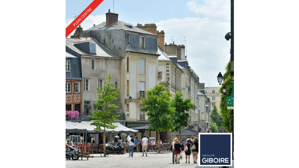 A céder local commercial 26m² hyper centre Rennes
