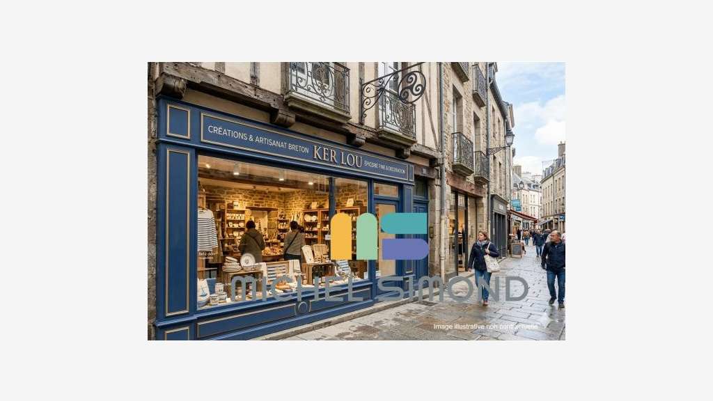 Cède droit au bail boutique de 41m² à Rennes