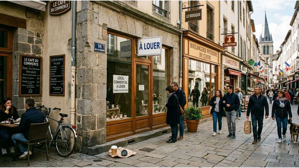 A vendre droit au bail de 50m² à Riom centre