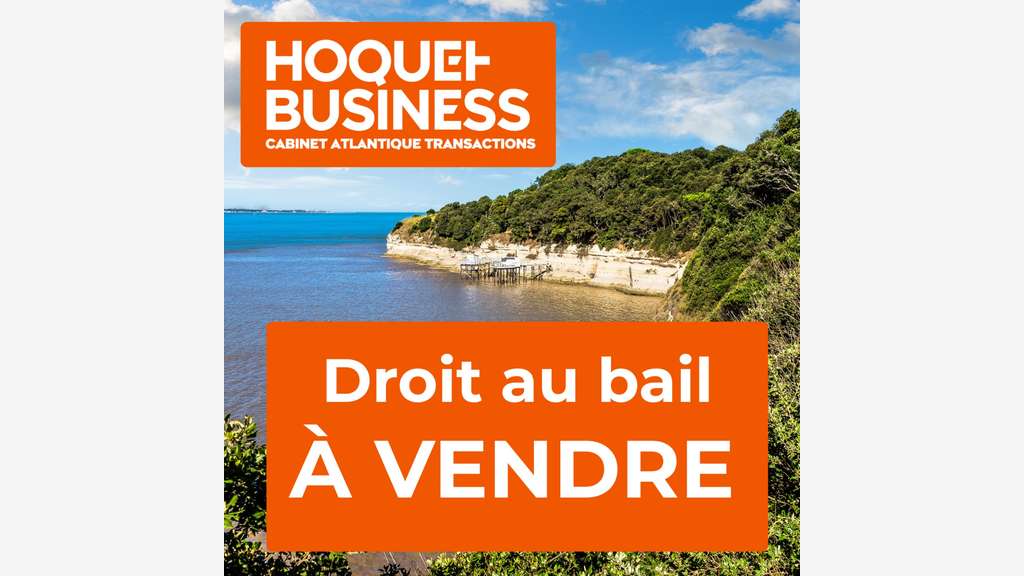 Cède bail local commercial de 95m² à Rochefort