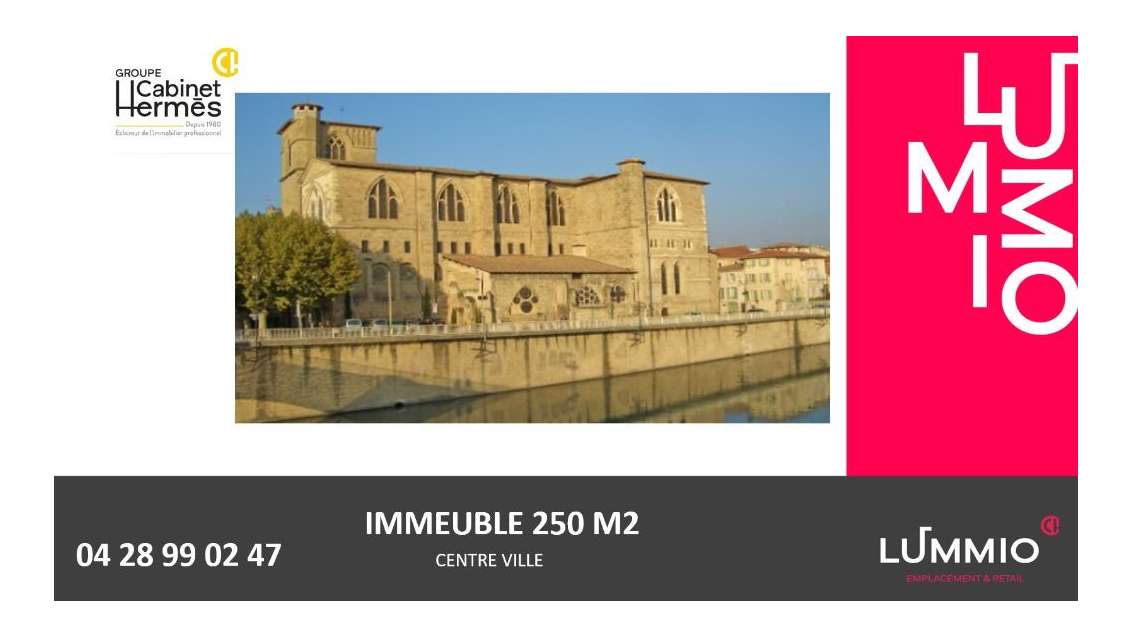 A vendre immeuble en centre-ville de Romans