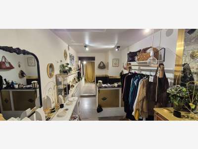 Droit au bail boutique 25m² + cave à Rouen