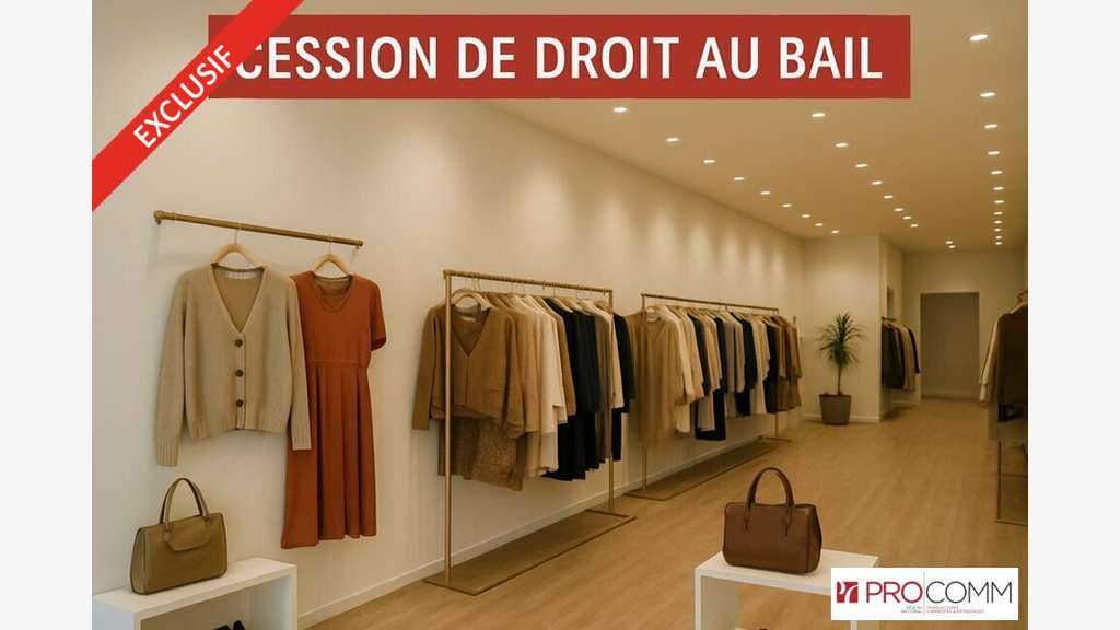 Cession droit au bail 139m² St Denis empl N°1