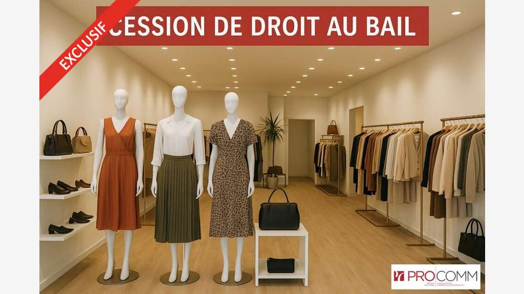 Cession droit au bail 139m² St Denis empl N°1