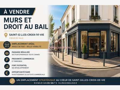 AV murs commerciaux à Saint-Gilles-Croix-de-Vie