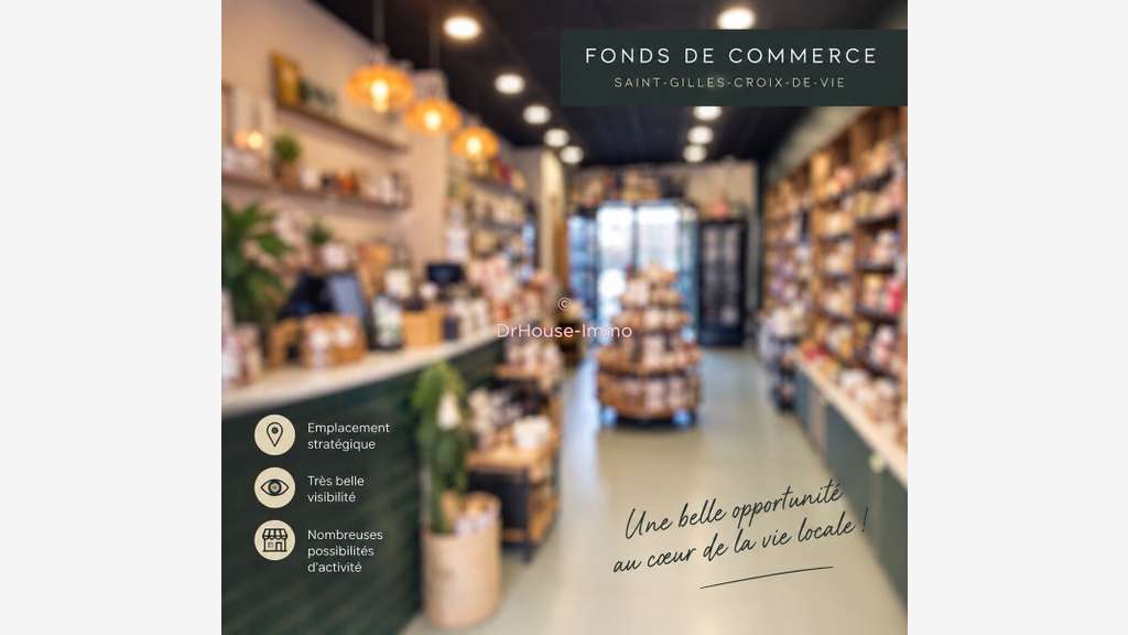 AV murs commerciaux à Saint-Gilles-Croix-de-Vie
