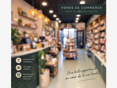 AV murs commerciaux à Saint-Gilles-Croix-de-Vie