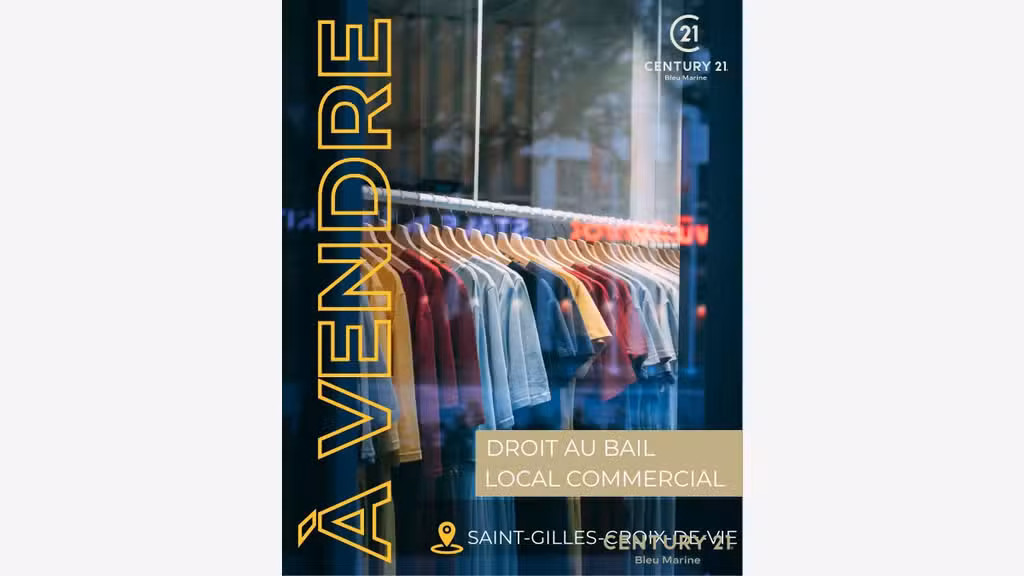 DAB local 60m² empl N°1 Saint-Gilles-Croix-de-Vie