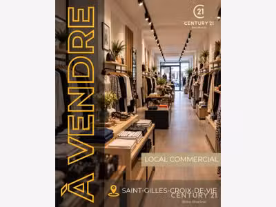 Cède bail local 150m² à Saint Gilles Croix de Vie