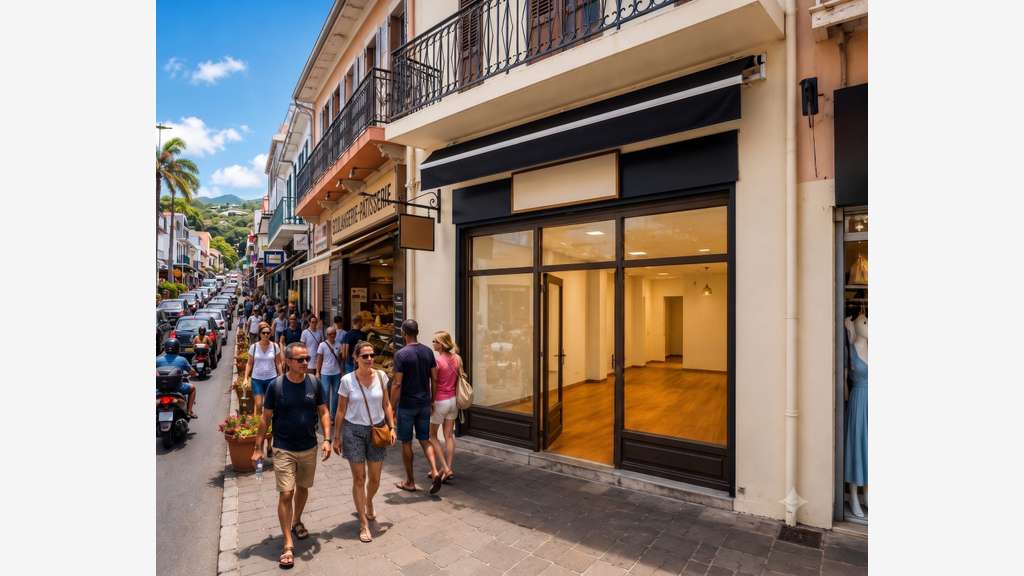 [97450 SAINT-LOUIS] Droit au Bail 60 m² - Cœur de