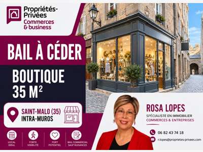 DAB boutique 35m² centre historique de Saint Malo