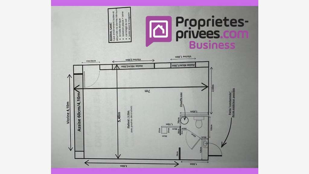 DAB boutique 35m² centre historique de Saint Malo
