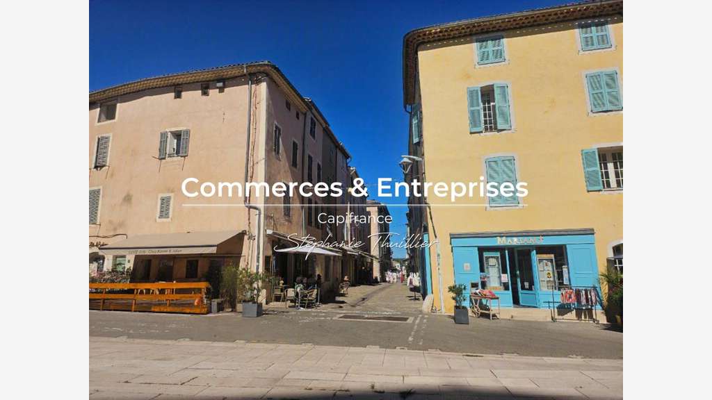 Cède bail local commercial de 40m² à Saint Maximin