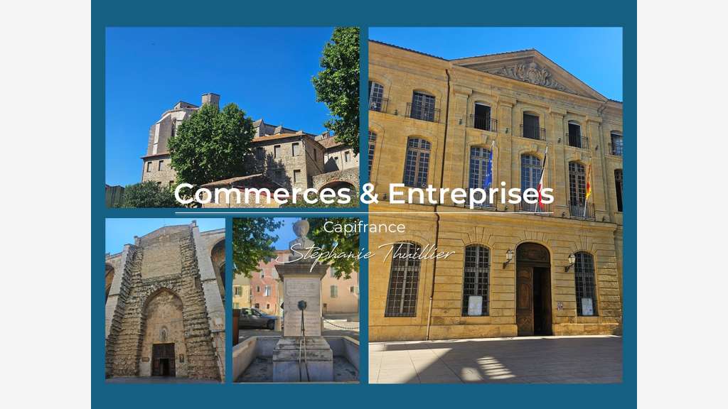 Cède bail local commercial de 40m² à Saint Maximin