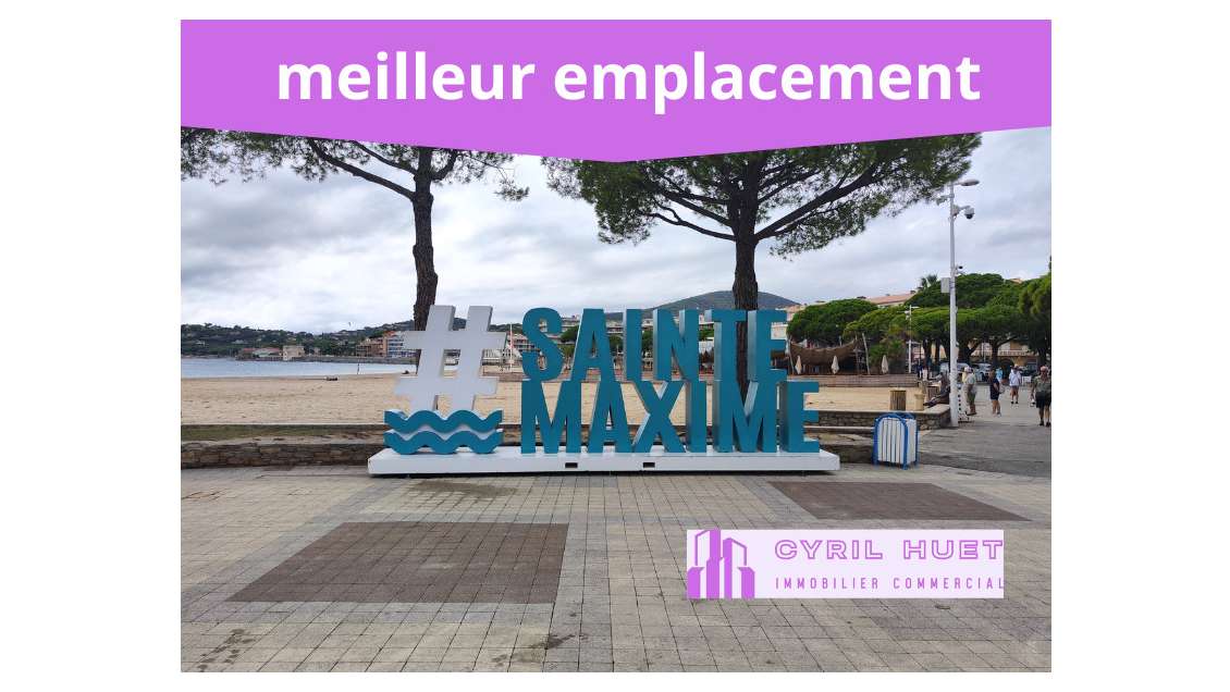 DAB local commercial 50m² rue piétonne Ste Maxime