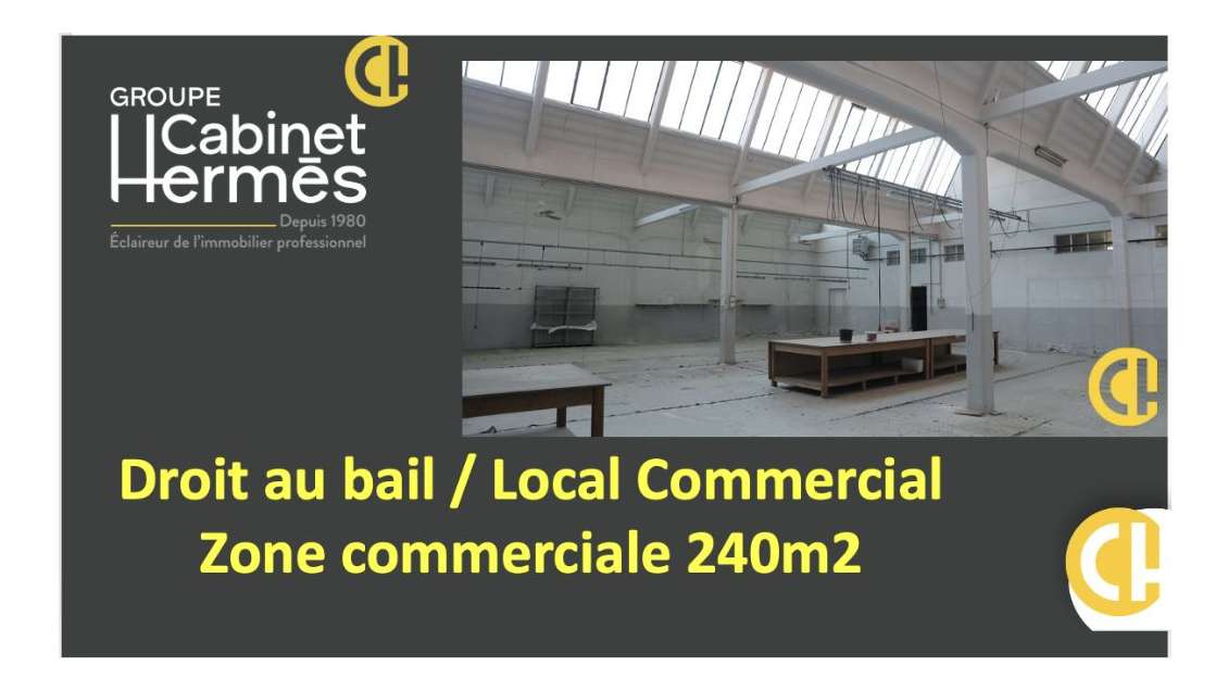 74-droit au bail superbe magasin à Sallanches