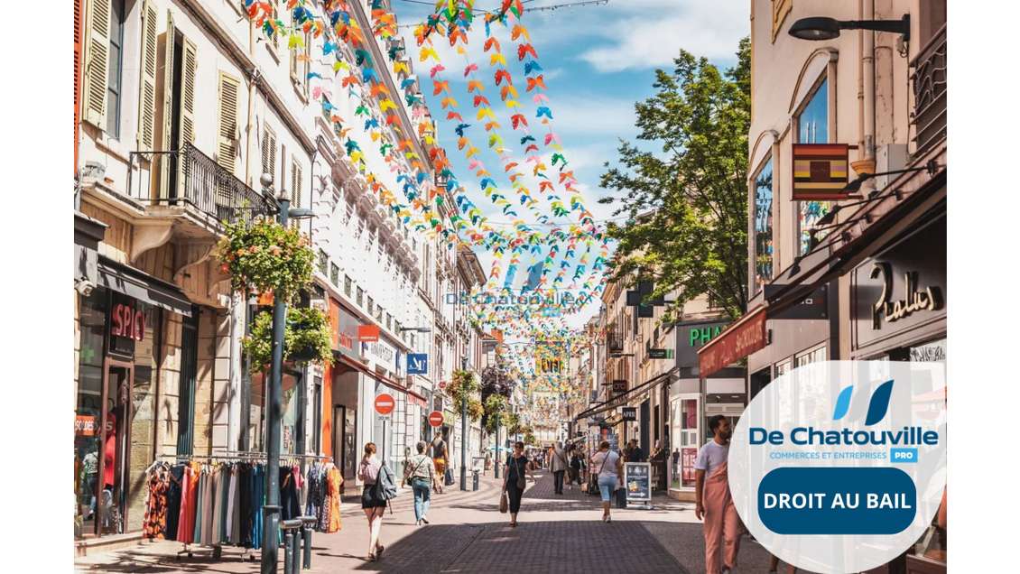 Droit au bail magnifique local 50m² Toulon centre