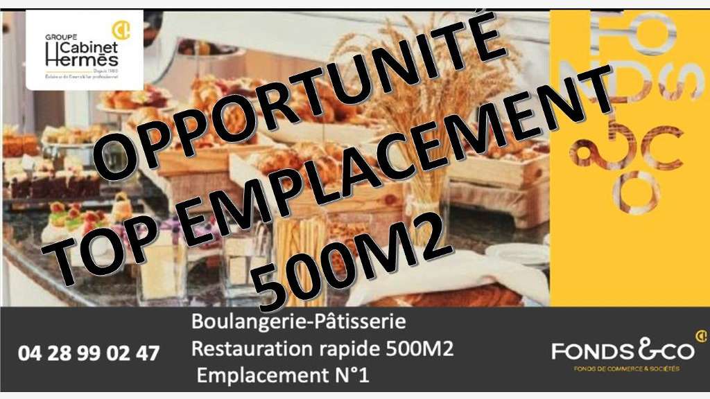 A saisir boulangerie-pâtisserie empl N°1 Romans 