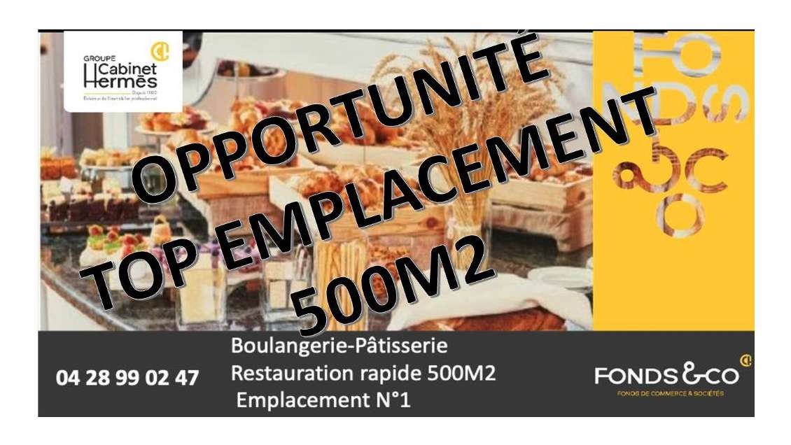 A saisir boulangerie-pâtisserie empl N°1 Romans 