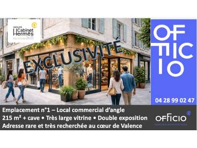 Cession droit au bail Locaux commerciaux - Boutiques à Valence