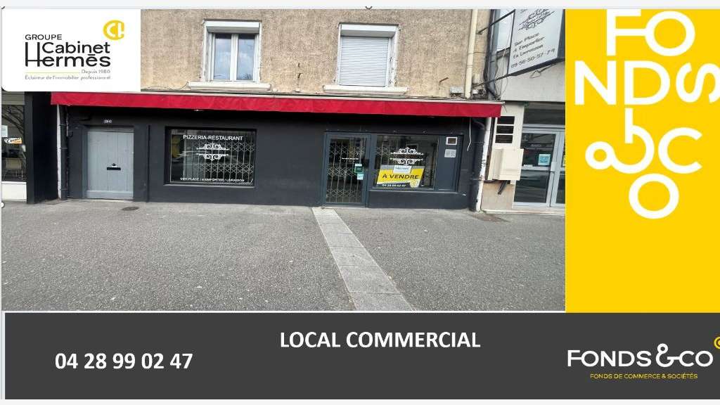 Cède DAB pizzeria de 35m² à Valence Victor Hugo