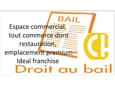 Cession droit au bail Locaux commerciaux - Boutiques à Valence