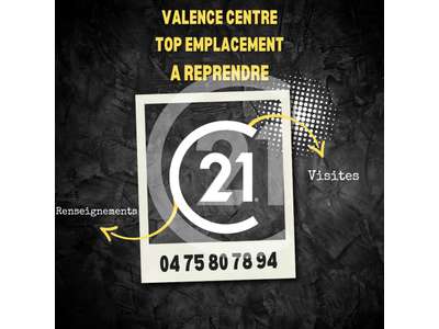Cession droit au bail Locaux commerciaux - Boutiques à Valence