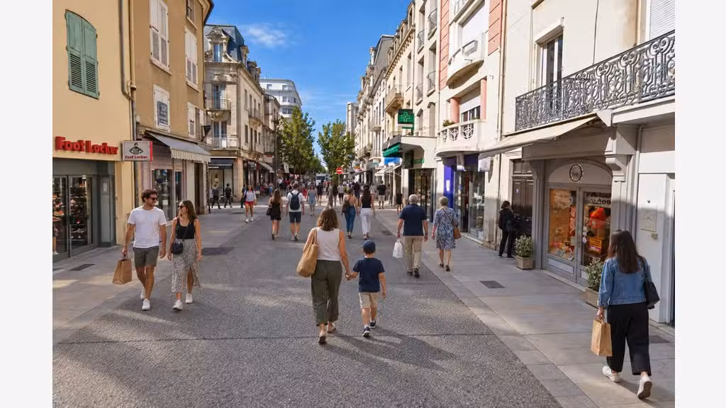 VALENCE HYPER CENTRE MURS COMMERCIAUX LOUES