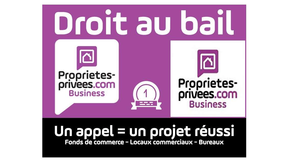 Cession de bail local 130m² au centre de Vallauris