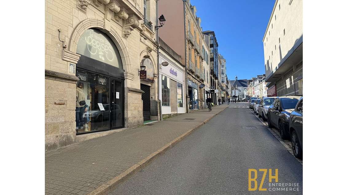 Bail à céder local 83m² centre ville de Vannes