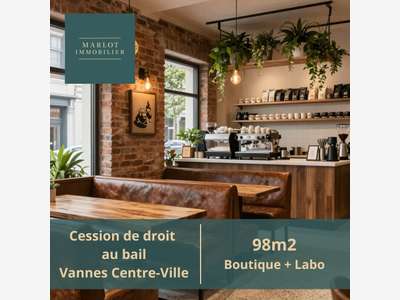 Cession de DAB — Local commercial 98 m² — Vannes